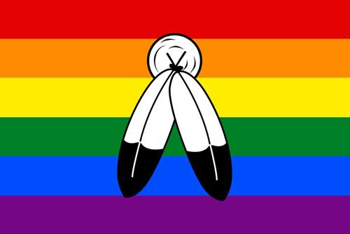 Two-Spirit Pride Flag